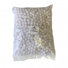 White Bubble Beads Small (500 Grams)