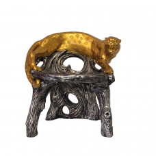 Fancy Chair Tiger Gold Black and Silver 