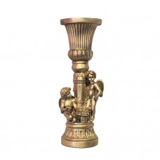 Fancy Stand Baby Angels Gold