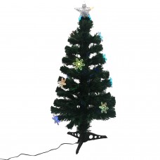 Snowflake with Built In Lights Plastic Base