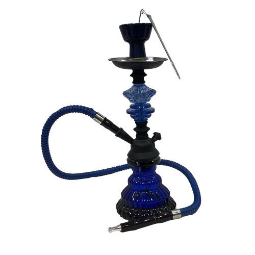 Hookah (comes with multiple colors & sizes) Blue and Black 
