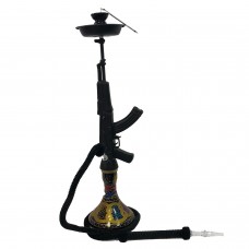 Hookah Black and Multi Color 