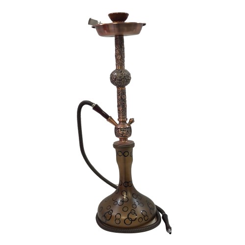 Hookah Brown and Gold 