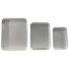 Aluminum Tray set of 3 Not Shiny