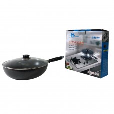 Deep with Glass Top Covers 28cm