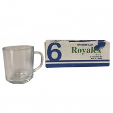 Tea Cup Transparent pack of 6