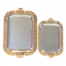 Stainless Steel Trays set of 2