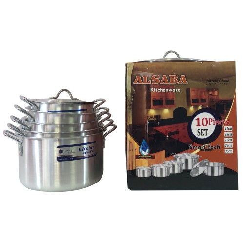 Cooking Pots Set of 5 (21-23-26-28-30 cm)