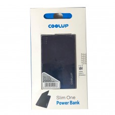Slim One Power Bank 2000mAH