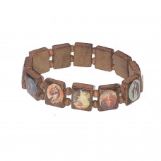 Christian Wood Bracelet (pack of 12)