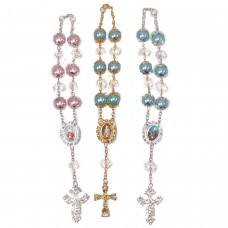 Car Hangers Rosary Cross (Pack of 12)
