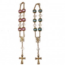 Car Hangers Rosary Cross (pack of 12)