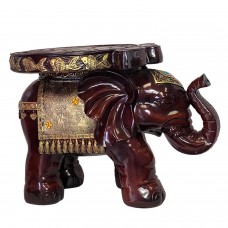 Elephant Brown and Gold
