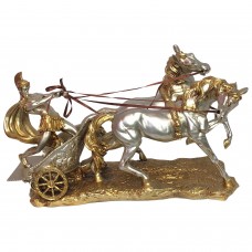Man and Horse Silver and Gold