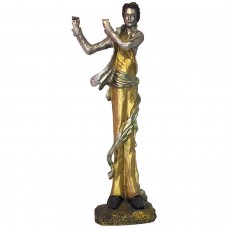 Guy with Flute Gold and Silver 