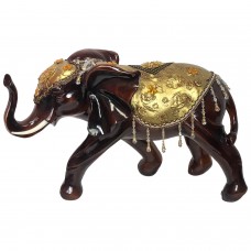 Elephant Brown and Gold 