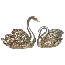 Ducks Silver and Champagne Gold 